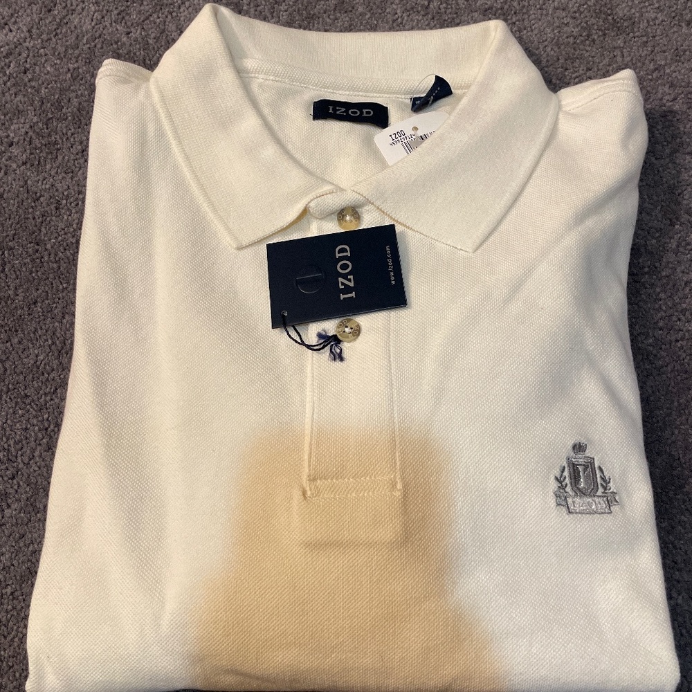 Izod short sleeve polo shirt